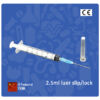 2.5ml Syringe (luer Slip/lock) With Needle